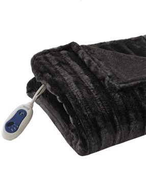 Beautyrest Oversized Heated Electric Blanket w/ Controller Auto Shut-Off